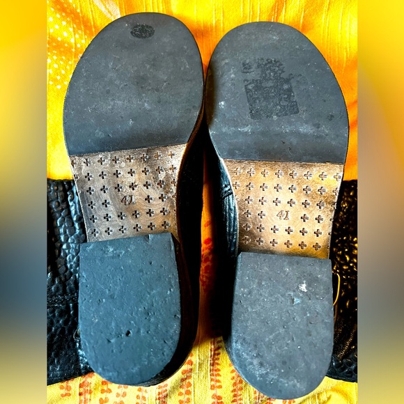 Ksubi Textured Leather Motorcycle Boots - Picture 6 of 7